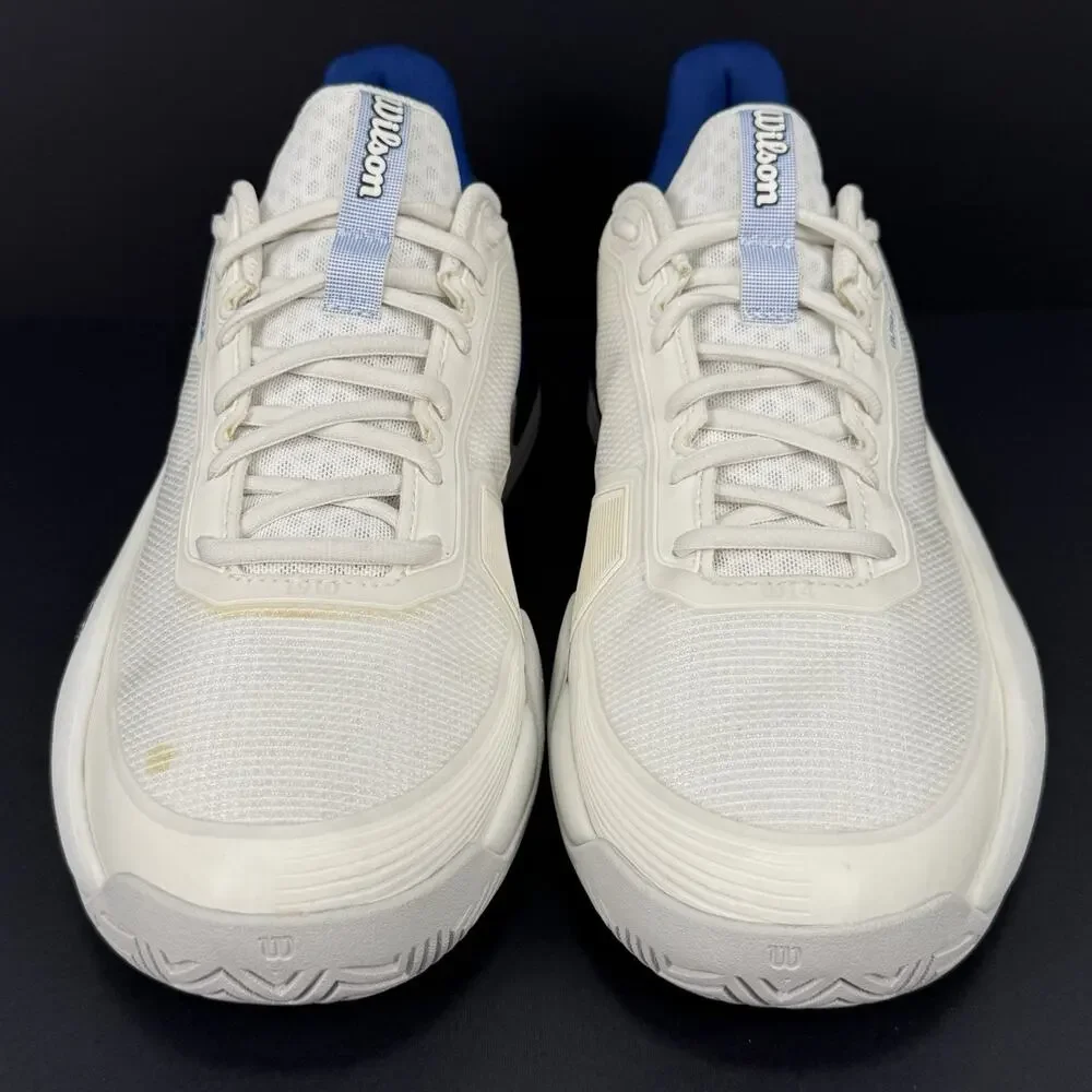 Wilson SAMPLE Rush Tour 5 Clay Men’s 10 Tennis Shoes White/Blue New No Box Rare